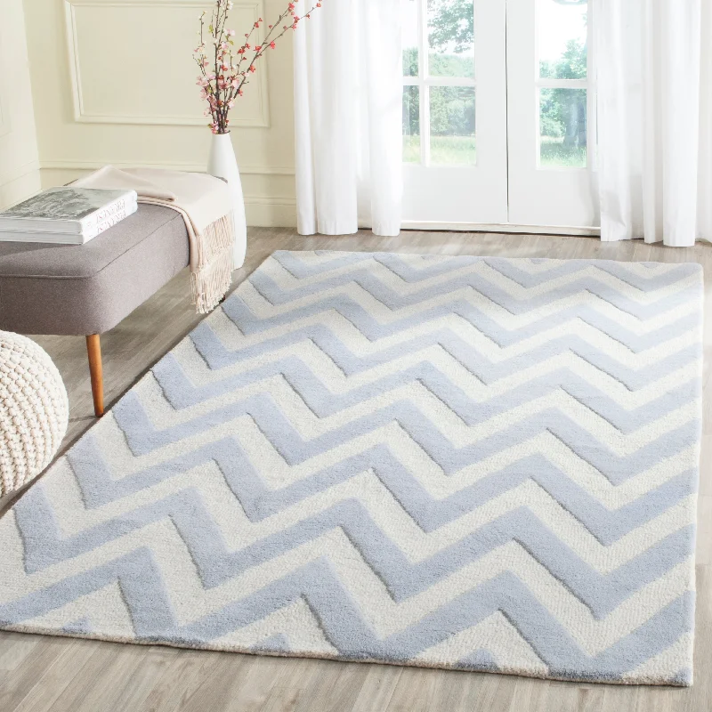 Light Blue/Ivory