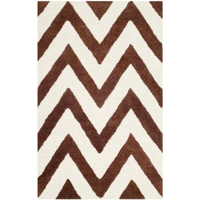 Dark Brown/Ivory