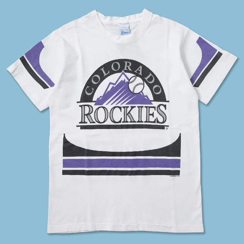 - ​​Christmas pet Christmas clothingVintage 1996 Colorado Rockies T-Shirt Small