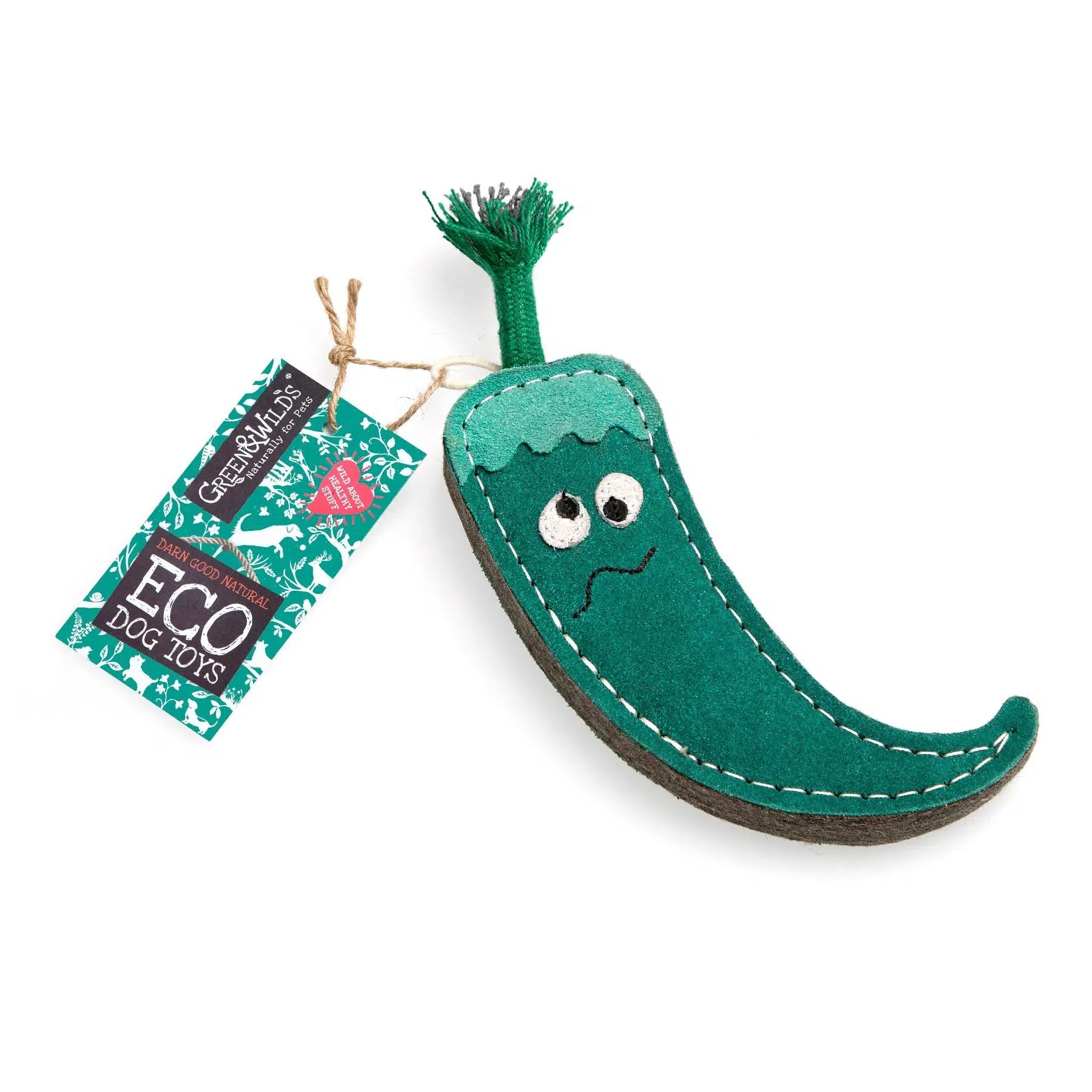 - Outdoor dog toy selectionGreen & Wilds | Juan the Jalapeño - Eco Dog Toy