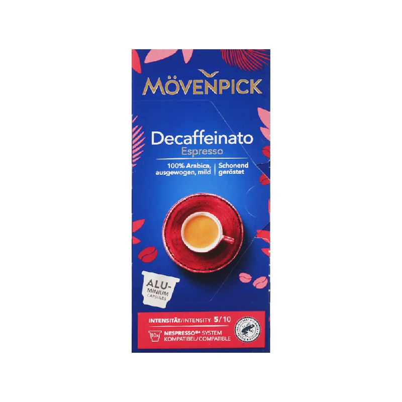 - Air box TSA certified check-inMOVENPICK COFFEE DECAFFEINATO ESPRESSO 55 GM